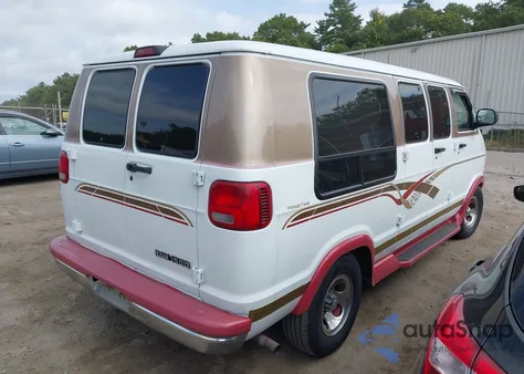 2000 Dodge Ram Van 1500 Conversion из США, поврежденный, VIN 2B6HB11Y9YK108512